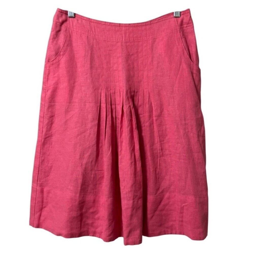 Tory Burch Skirt Size Measured Pleated Lined Career Office Professional Designer